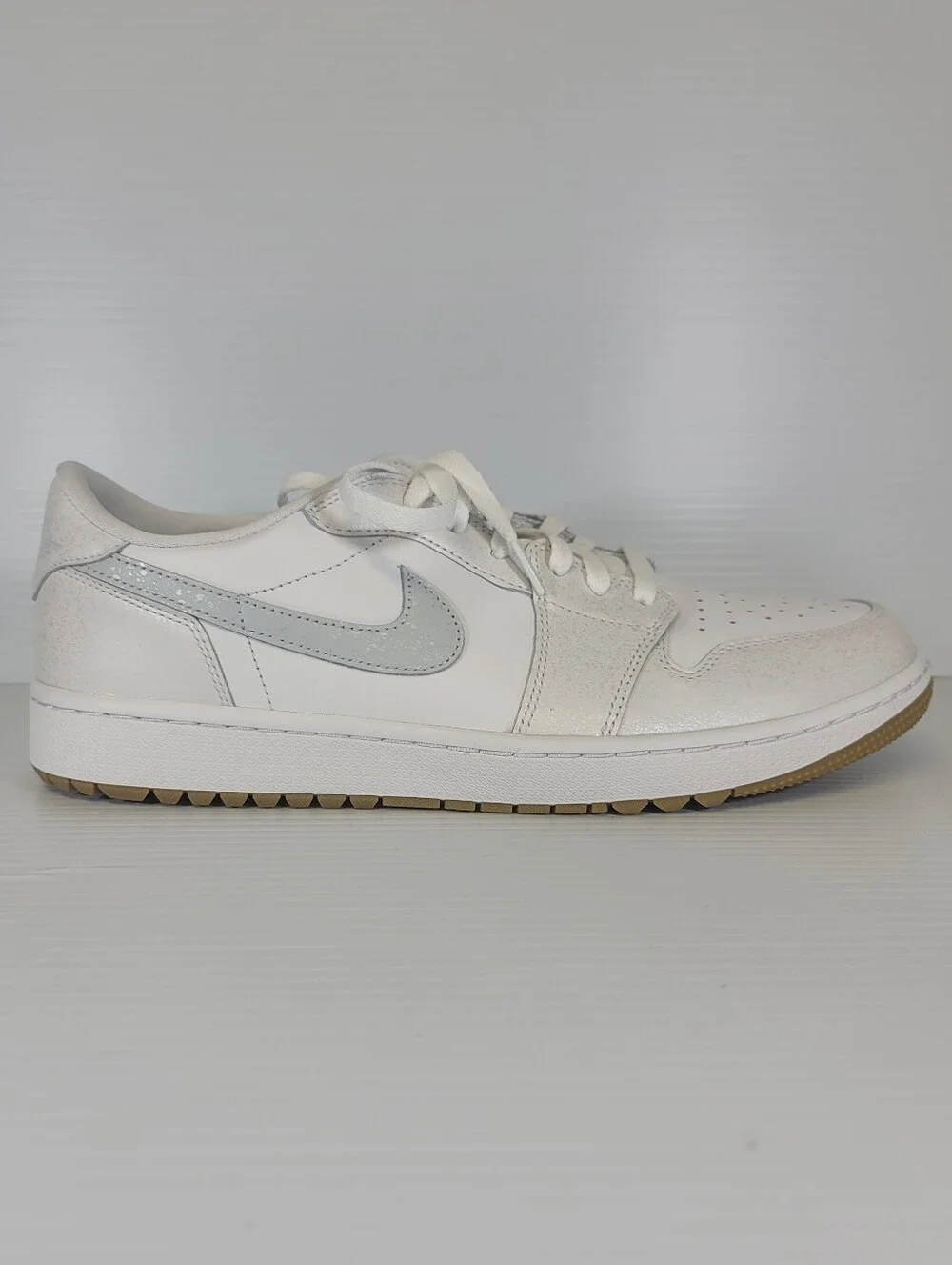 Mens Air Jordan RETRO 1 LOW GOLF White Gum Shoes New DD9315-111